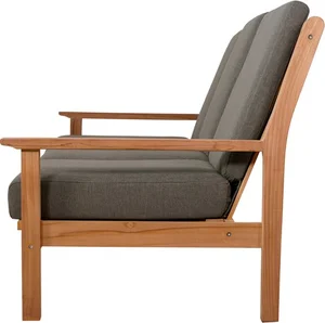 Loungebank teak l180 incl. kussen - afbeelding 2