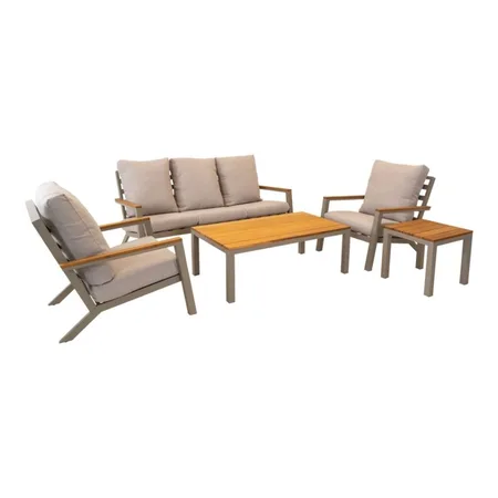 Loungeset Donnan Beige - afbeelding 1