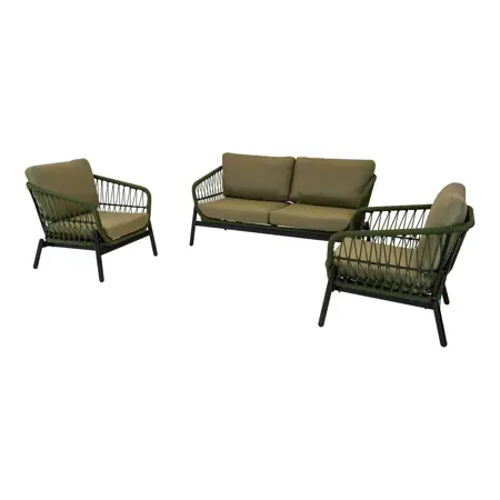 Loungeset Zavi Olive - afbeelding 1