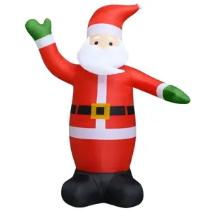 Opblaasbare kerstman 4 meter